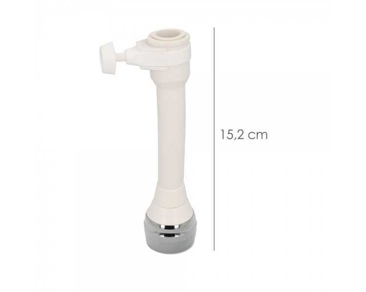 Atomizador  Economizador Plástico Flexible Con Adaptador Macho / Hembra