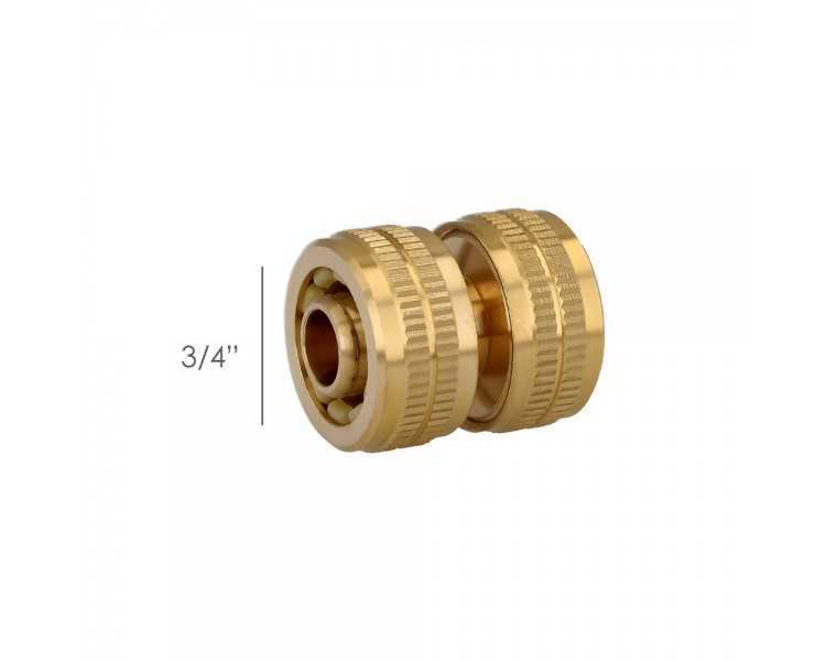 Reparador Laton Para Mangueras 3/4". Blister 1 pieza