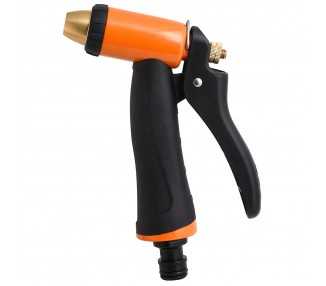 Pistola Riego Manguera Metal Soft-Touch Regulable