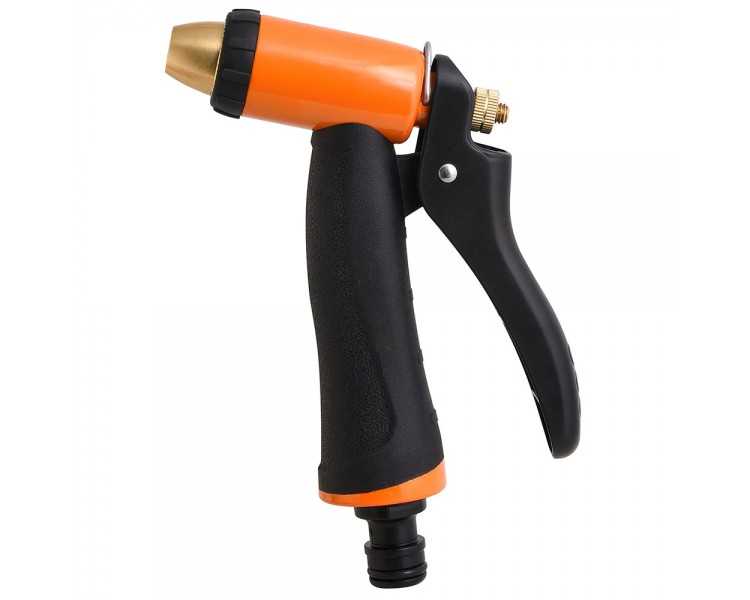 Pistola Riego Manguera Metal Soft-Touch Regulable
