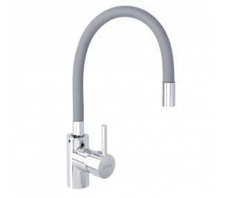 Grifo Monomando Fregadero Flexible Caño Alto, Grifo De Cocina Flexible Caño Alto.Cartucho ceramico Ø 35 mm.