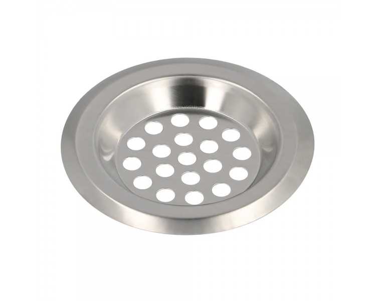 Filtro Cestillo Para Lavabo / Fregadero Inoxidable 6 cm.