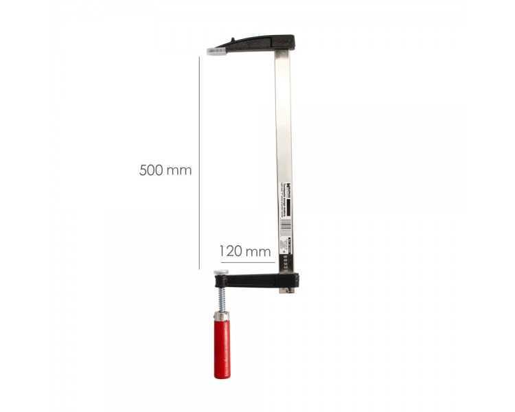 Sargento / Torniquete Mango Madera  500x 120 mm. Clips Para Madera, Sargento Carpinteria, Abrazaderas Carpinteria, Prensa Madera