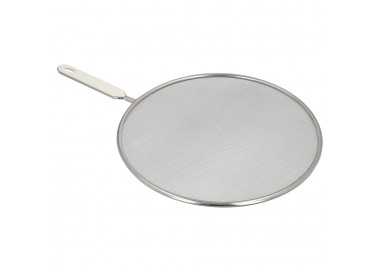 Tapa Anti Salpicaduras Ø 28 cm. Malla Acero Inoxidable. Con mango, Pantalla Antisalpicaduras,Tapa Sarten,Tapa ollas,Tapa aceite