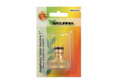 Adaptador Manguera Laton 1" hembra