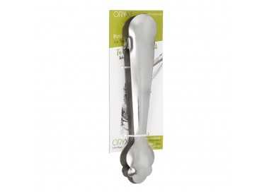 Pinzas Para Hielo de Acero Inoxidable Con Muelle de Apertura Automatica. Longitud 19 cm.