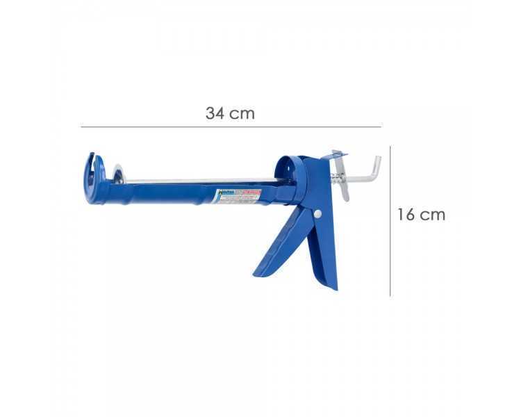 Pistola Silicona Basic. Color Azul. Pistola Selladora, Pistola Selladora Silicona, Pistola Calafateo, Pistola Calafatear,