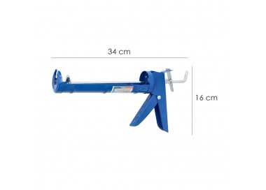 Pistola Silicona Basic. Color Azul. Pistola Selladora, Pistola Selladora Silicona, Pistola Calafateo, Pistola Calafatear,