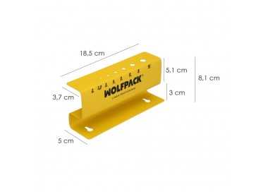Soporte Para Llaves Allen Mango T Con Capacidad Para 8 Llaves, Organizador Llaves Allen