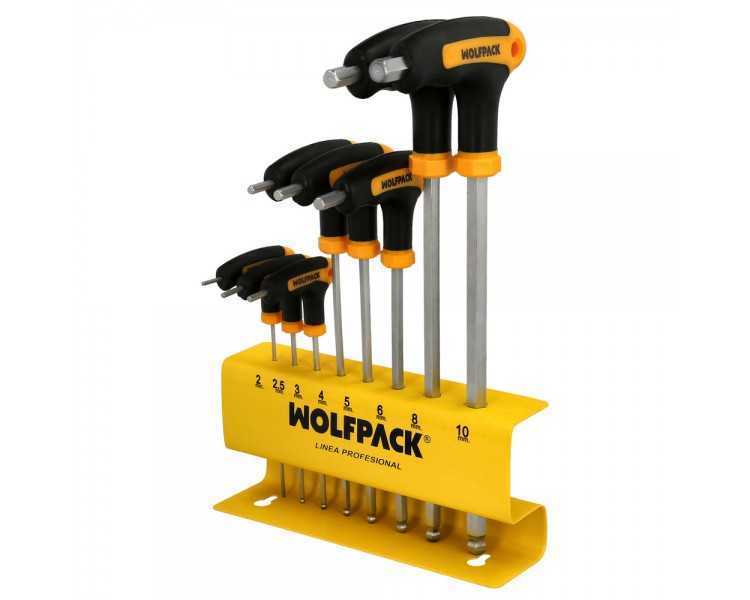 Soporte Para Llaves Allen Mango T Con Capacidad Para 8 Llaves, Organizador Llaves Allen