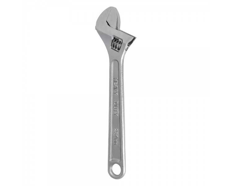 Llave Ajustable Moleta 10" / 250 mm. Llave Inglesa, Llave Apriete, Llave Ajustable