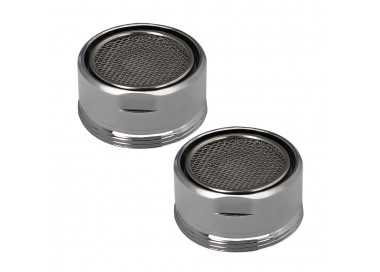Atomizador Grifos / Monomando M24  (2 piezas) Filtro Aireador Grifo, Economizador de Agua, Difusor Grifo, Aireador Economizador