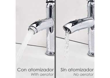 Atomizador Grifos / Monomando M24  (2 piezas) Filtro Aireador Grifo, Economizador de Agua, Difusor Grifo, Aireador Economizador