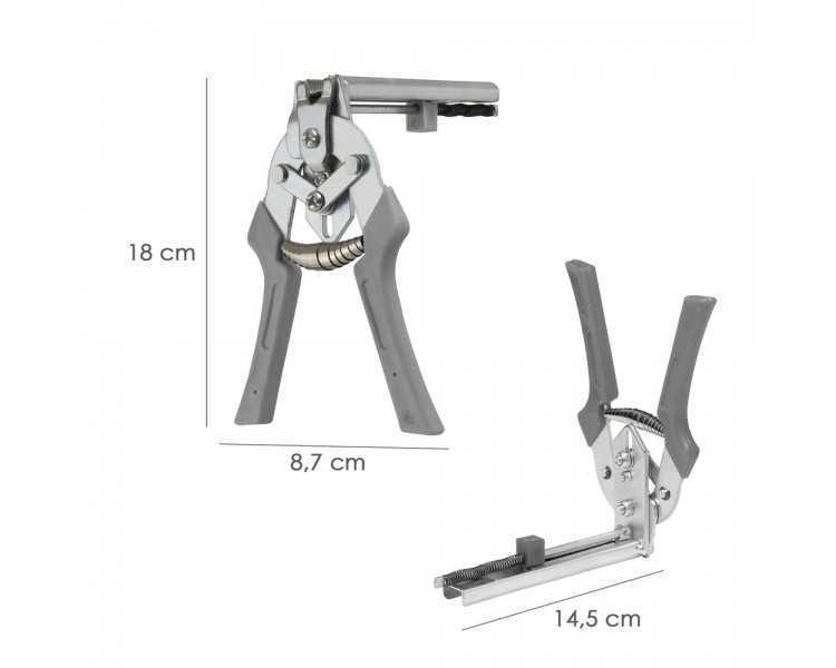 Alicates Para  Mallas / Enrejados / Cercas con Cargador de 50 Grapas