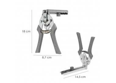 Alicates Para  Mallas / Enrejados / Cercas con Cargador de 50 Grapas