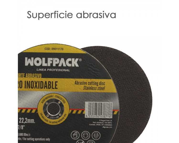 Disco Corte Abrasivo Acero Inoxidable Ø 230x Ø 22,2 mm Espesor 1,9 mm Disco Radial / Amoladora Universal Con Todas Las Amoladora