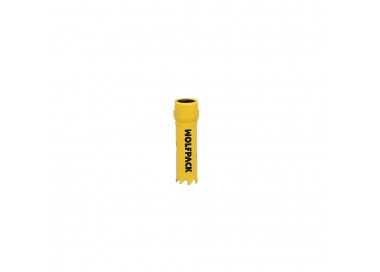 Corona Sierra Bimetal Ø 17 mm. Templado Termico, Base Reforzada. Corona Madera, Broca Agujeros Madera, Acero, Hierro, Plasticos