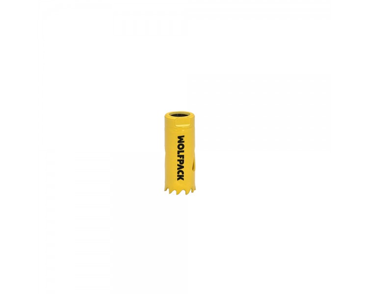 Corona Sierra Bimetal Ø 21 mm. Templado Termico, Base Reforzada. Corona Madera, Broca Agujeros Madera, Acero, Hierro, Plasticos
