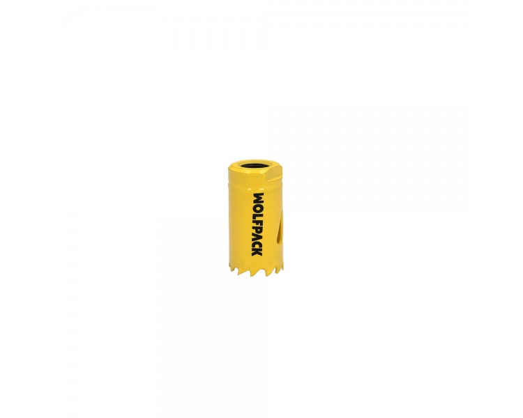 Corona Sierra Bimetal Ø 25 mm. Templado Termico, Base Reforzada. Corona Madera, Broca Agujeros Madera, Acero, Hierro, Plasticos