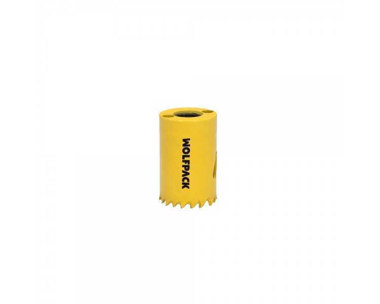 Corona Sierra Bimetal Ø 37 mm. Templado Termico, Base Reforzada. Corona Madera, Broca Agujeros Madera, Acero, Hierro, Plasticos