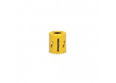 Corona Sierra Bimetal Ø 38 mm. Templado Termico, Base Reforzada. Corona Madera, Broca Agujeros Madera, Acero, Hierro, Plasticos