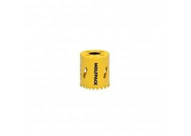 Corona Sierra Bimetal Ø 40 mm. Templado Termico, Base Reforzada. Corona Madera, Broca Agujeros Madera, Acero, Hierro, Plasticos