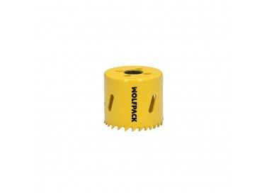 Corona Sierra Bimetal Ø 52 mm. Templado Termico, Base Reforzada. Corona Madera, Broca Agujeros Madera, Acero, Hierro, Plasticos