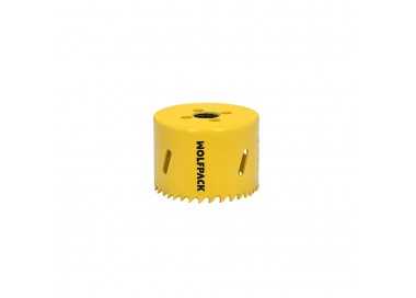Corona Sierra Bimetal Ø 59 mm. Templado Termico, Base Reforzada. Corona Madera, Broca Agujeros Madera, Acero, Hierro, Plasticos
