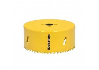 Corona Sierra Bimetal Ø 102 mm. Templado Termico, Base Reforzada. Corona Madera, Broca Agujeros Madera, Acero, Hierro, Plasticos