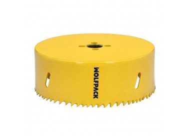 Corona Sierra Bimetal Ø 121 mm. Templado Termico, Base Reforzada. Corona Madera, Broca Agujeros Madera, Acero, Hierro, Plasticos