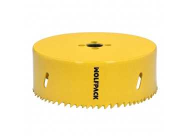 Corona Sierra Bimetal Ø 127 mm. Templado Termico, Base Reforzada. Corona Madera, Broca Agujeros Madera, Acero, Hierro, Plasticos