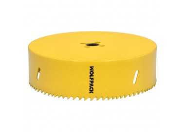 Corona Sierra Bimetal Ø 152 mm. Templado Termico, Base Reforzada. Corona Madera, Broca Agujeros Madera, Acero, Hierro, Plasticos