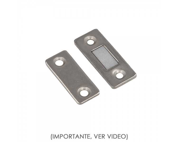 Cierre Iman Universal Atornillable/ Adhesivo Para Puertas / Cajones / Frigorificos / Armarios.