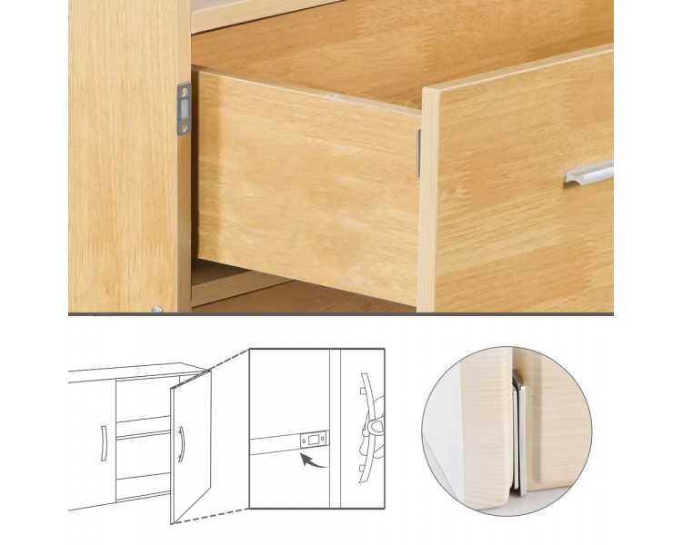 Cierre Iman Universal Atornillable/ Adhesivo Para Puertas / Cajones / Frigorificos / Armarios.