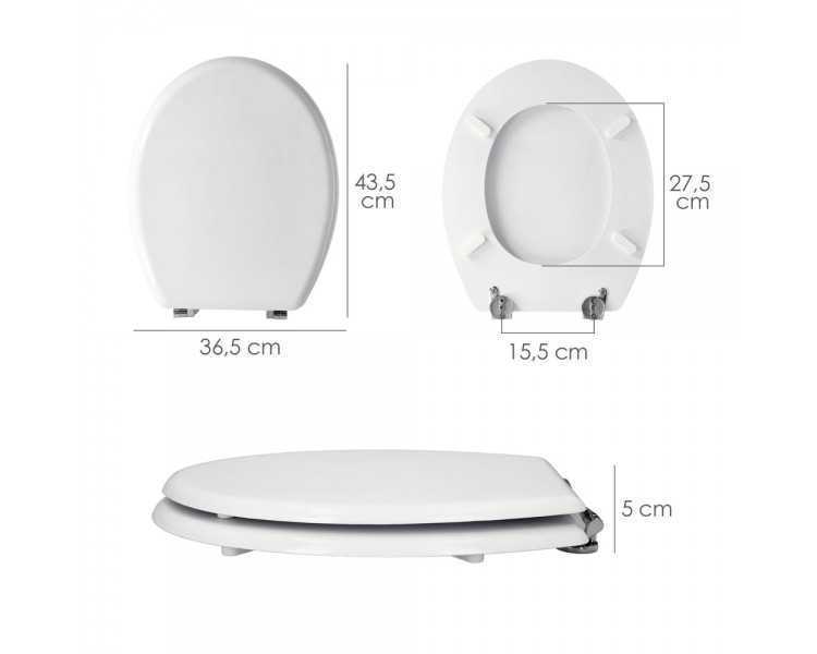 Tapa Wc  Blanco Deluxe