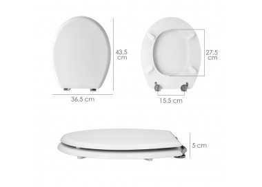 Tapa Wc  Blanco Deluxe