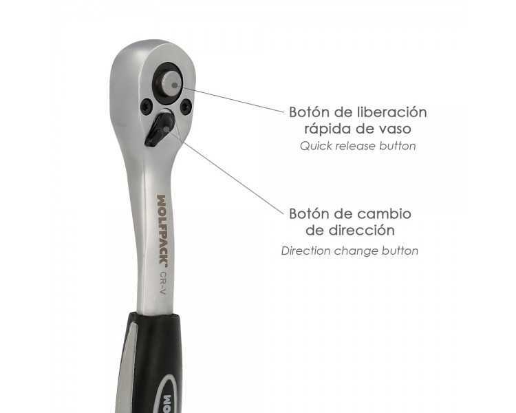 Llave Carraca Plus 1/4 Gran Torsión