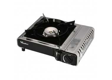 Cocina Gas Inoxidable A Cartucho Con Maletin, Cocina Portatil, Cartuchos Gas 230 gramos. Certificacion EN 17476/2021