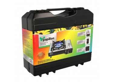 Cocina Gas Inoxidable A Cartucho Con Maletin, Cocina Portatil, Cartuchos Gas 230 gramos. Certificacion EN 17476/2021