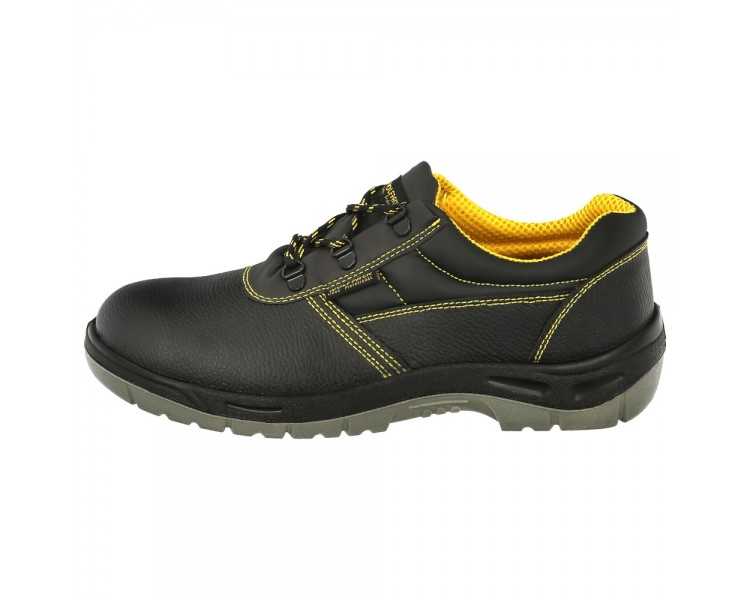 Zapatos Seguridad S3 Piel Negra Wolfpack  Nº 36 Vestuario Laboral,calzado Seguridad, Botas Trabajo. (Par)