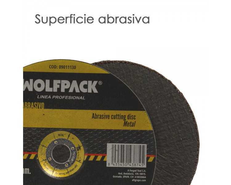 Disco Corte Abrasivo Metal Ø 230 x Ø 22 mm. Espesor 3,2 mm.Disco Radial / Amoladora Universal