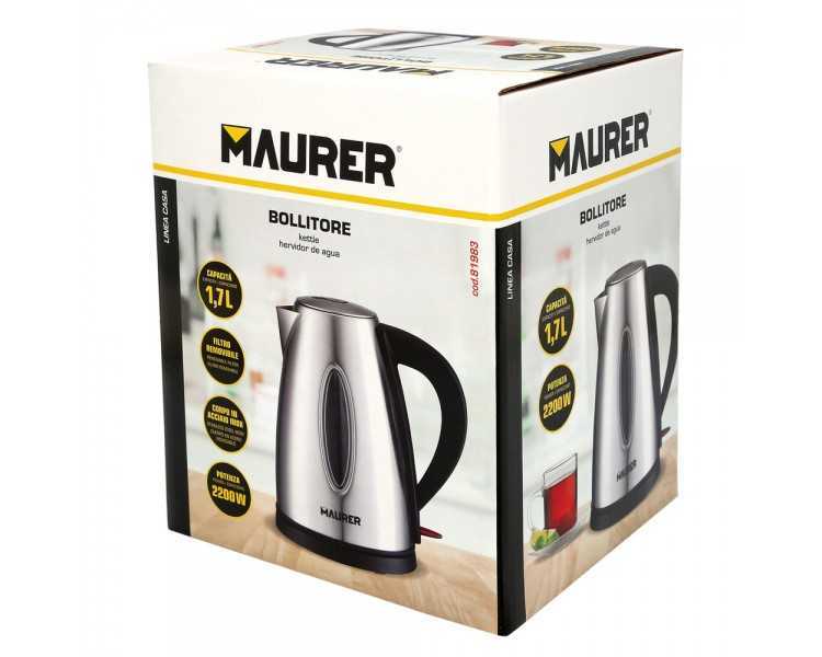 Hervidor De Agua 1,7 Litros. 2200 W.