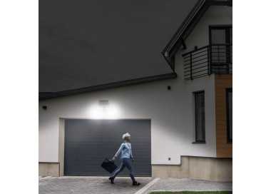 Aplique Solar Led Doble Con Sensor de Movimiento / Crepuscular 450 Lumenes. Protección IP65