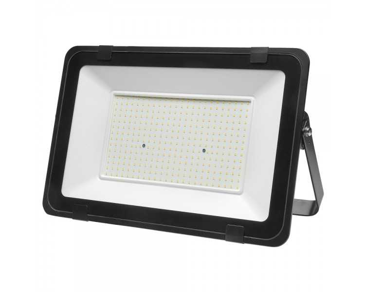 Foco Led Plano Potencia 300 Watt. 24000 Lumenes. Luz blanca 4000ºK Protección IP65. Cuerpo Aluminio. Foco Exteriores/Interiores