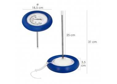 Termometro Flotante Boya Para Piscinas Ø 18,5 cm.