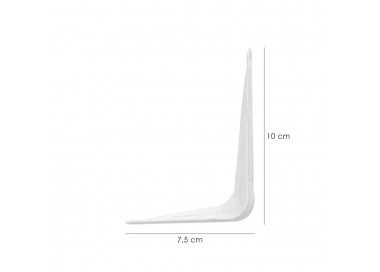 Palomilla Wolfpack Pintada Blanca   75x100 mm.
