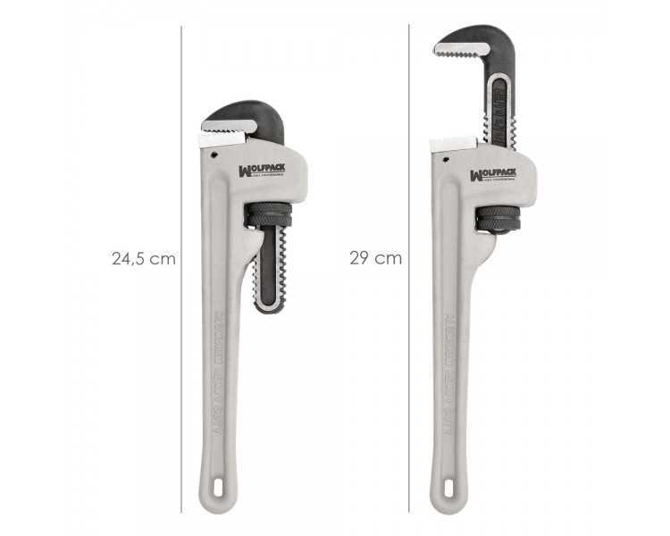 Llave Stillson Heavy Duty Aluminio 10" Llave Para Tubos, Llave Plomeria, Llave Para Tuberias, Llave Grifa.