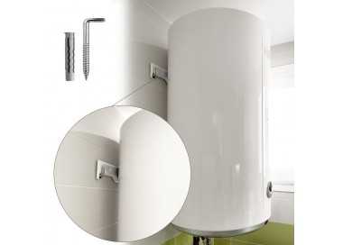 Kit Sanitario Alcayata Con Taco Ø 10 x 50 mm. Fijación Calentadores / Termos De Agua