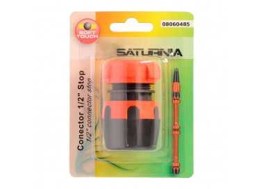 Conector Manguera Soft-Touch 1/2 Con Stop