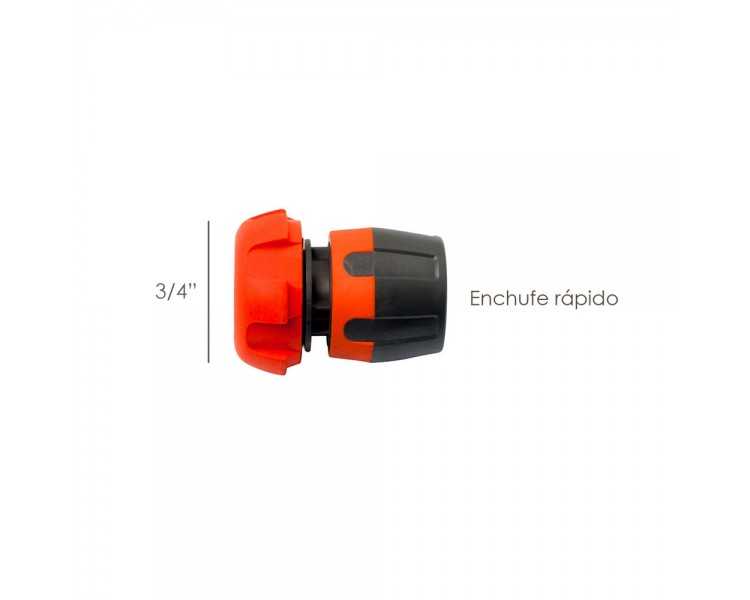 Conector Manguera Soft-Touch 3/4